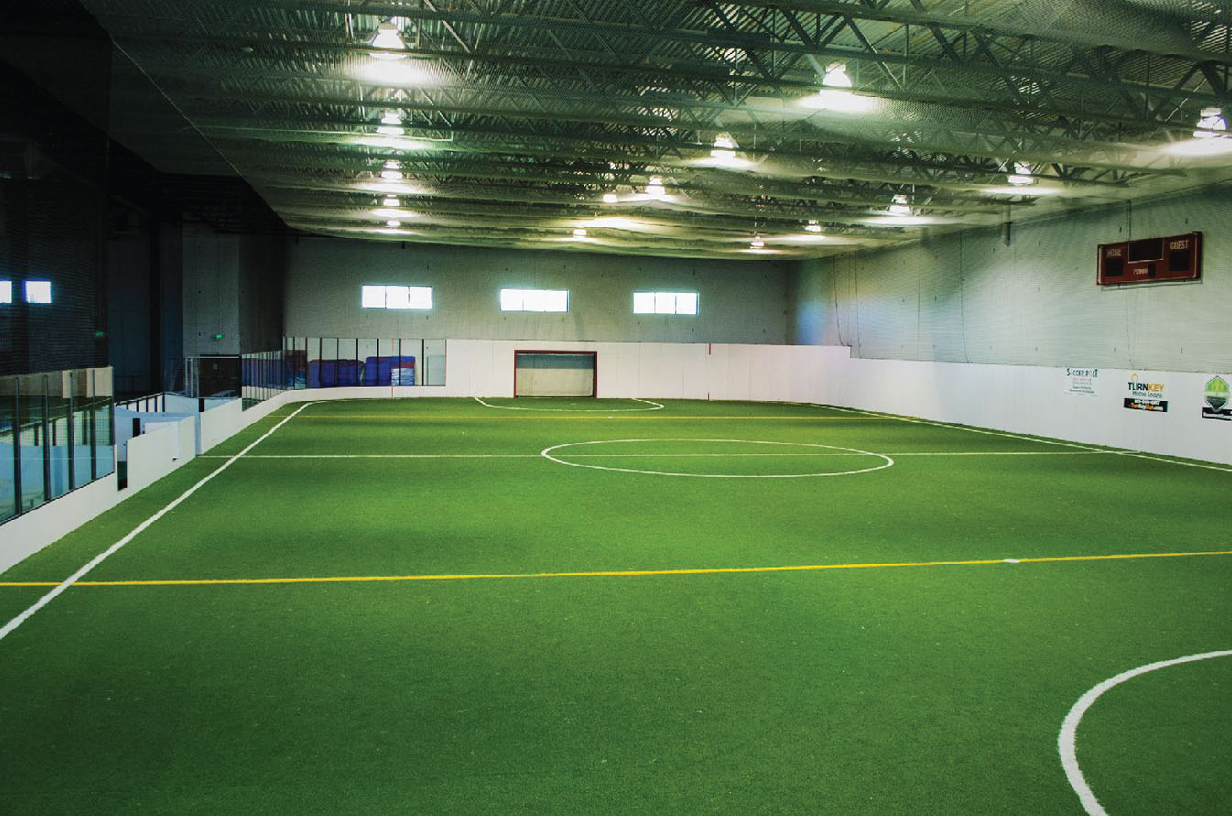 sandy indoor soccer